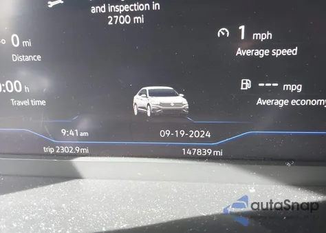 2019 Volkswagen Jetta 1.4T Sel from USA, damaged, VIN 3VWE57BU2KM110724